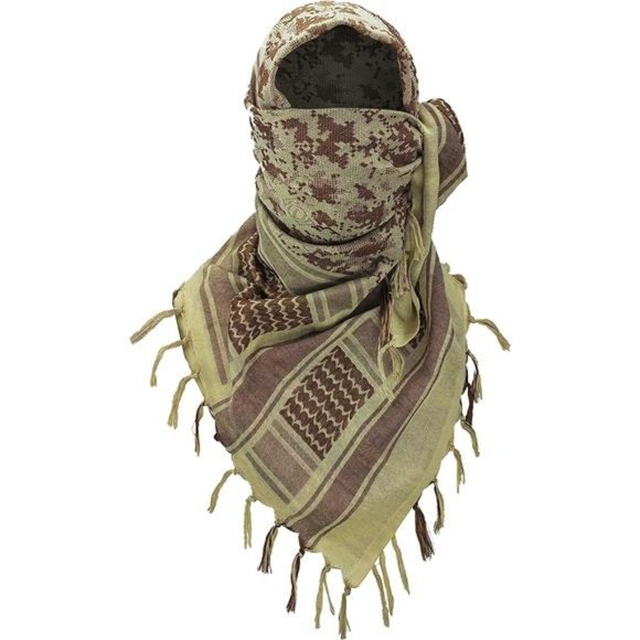 Military Shemagh Tactical Desert Scarf Desert Camo - Picture 1 of 7